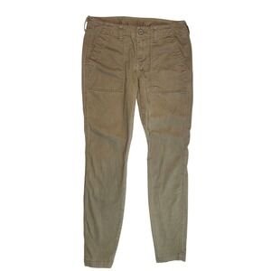 Cabi Style 3199 Utility Pants Workwear Stretch Slim Casual Size 4